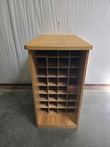 Wooden Organizer 18.5" x 31" x 35"