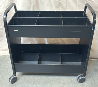 Black Utility Cart