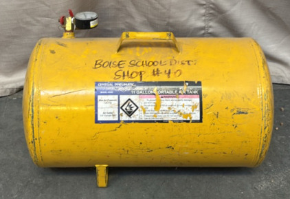 Central Pnuematic 11 Gallon Portable Air Tank