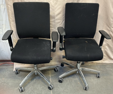(2) iDesk Office Chairs