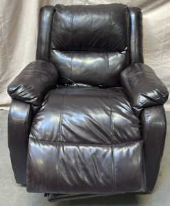 Brown Electric Recliner