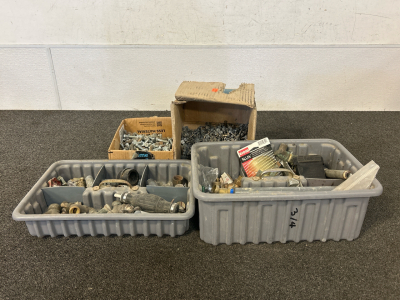Hardware Including: Bolts, Sprinkler System Parts, Screws, and More