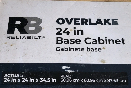 RELIABILT Overlake 24-inch Base Cabinet