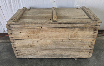 Antique Wooden Create