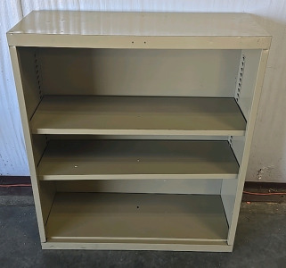 Metal Book Shelf 36" x 12.5" x 42"