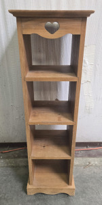 Antique Small Wood Display Shelf