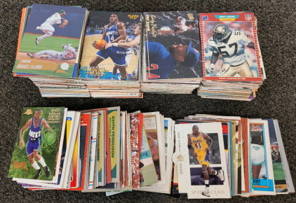 Sports Cards, Including Basketball, Baseball, And Football