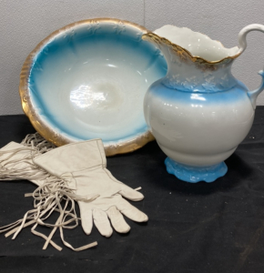 Vintage Pitcher and Wash Basin
