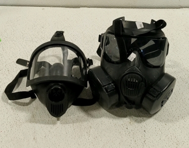 (2) Gas/Hazardous Materials Masks