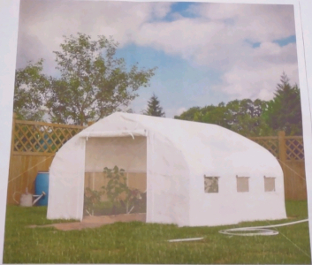 Walk-In Tunnel Greenhouse-Outsunny 11.5'x 10'x 6.5'