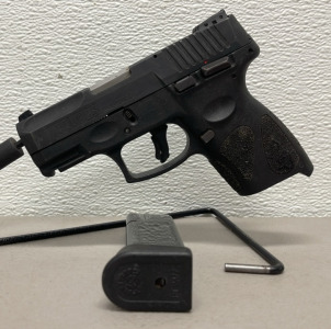 Taurus G2C 9mm Semi-Automatic Pistol, 12-Round Capacity
