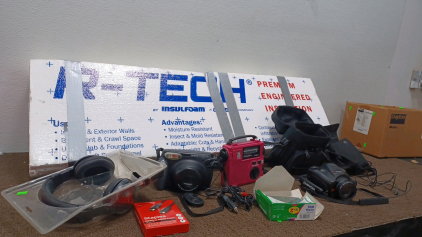Headphones/ Portable Radio/ HDMI Cable/ Cameras & More.