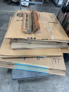 (1) Large Lot Of Assorted Moving Boxes Large, Medium, & Small Boxes