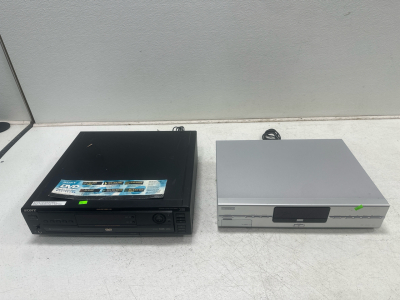 (1) Magnavox DVD Recorder, (1) Sony DVD Player