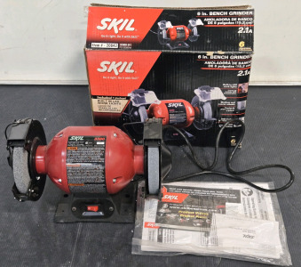 SKIL 3380 6" Bench Grinder (2.1A)