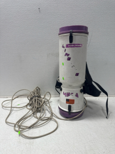 (1) ProTeam HEPA Commercial Backpack Vacuum LineVacer LV1 Motor Base