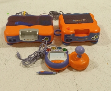 (2) V Smile Kid's Game Consoles with (1) Controller