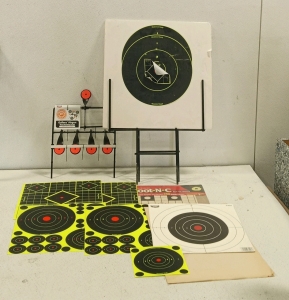 (1) Large Lot of Assorted Targets for Firearms