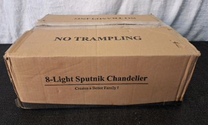 (1) 8-Light Sputnik Chandelier