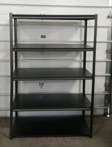 (1) Large 4ftx2ftx6ft Metal Industrial Shelf Perfect For Warehouses or Organization