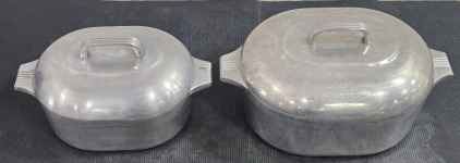 Wagner Ware Sidney-0- Magnalite Roasters / +$150 Value for Both!