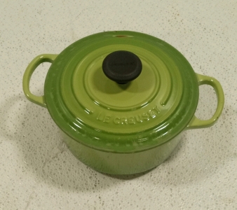 (1) Le Creuset Ceramic Pot Made in France $100+ Retail