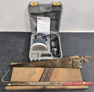 Ryobi 6" Buffer/Polisher RB60 / +$60 Value! & Assorted Vintage Tools