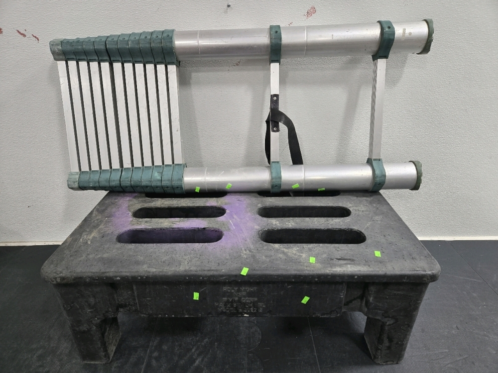 12' Telescoping Ladder / $100 Value! , Heavy Duty Plastic 34 Dunnage ...