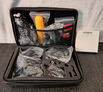 (1) Go Pro CDE Companion Kit For HERO5/6 W/ 2-Battries, Charger + 30-Piece Accessories Kit