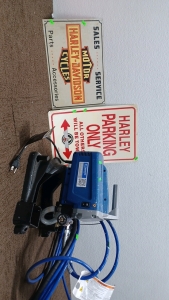 Harley Davidson posters & Magnum True Airless.