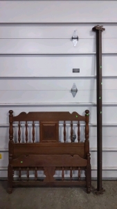Vintage Wooden Twin Sized Bed Frame