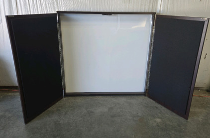 Wooden Whiteboard Cabinet