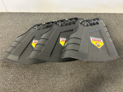 (3) Side Discharge Deflector Chutes Designed For Various Cub Cadet Riding Mowers