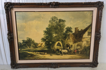 "Half-Way House" By Shayer Painting Print