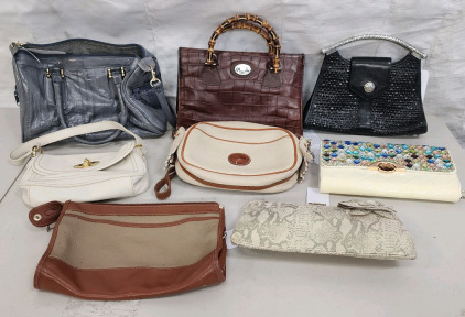Go Out In Style With This Purse And Handbag Lot! - Including Dooney Bourke, Chaps, And More!