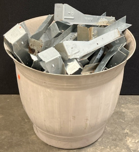 Large Bucket Of Face Mount I-Joist Hangers
