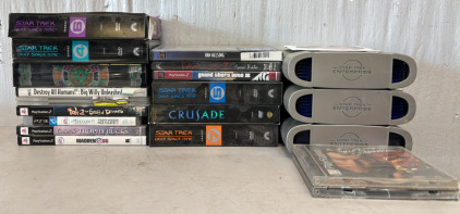 Collection of Vintage DVD&rsquo;s & Video Games
