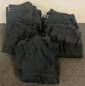 Snow Around The Corner&hellip; (5) Pairs Of Snowpants
