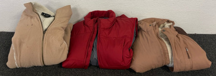 Eddie Bauer Puffer Vest, FUDA Jacket & Cat & Jack Coat