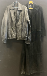 GNW Genuine Leather Jacket & Maxima Wilson&rsquo;s Genuine Leather Trenchcoat
