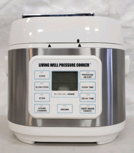 Brand New! Living Well Pressure Cooker