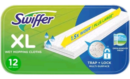 (4) Packages Of SWIFFER WET XL REFILL 12CT