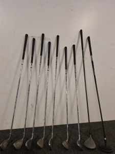 Variety of Golf Clubs