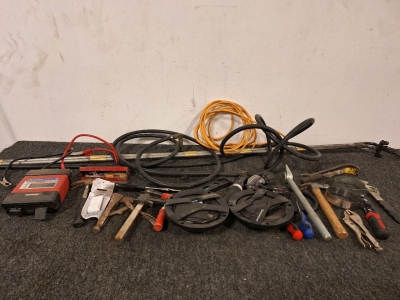 Long Welding Torch, Variety of Tools, Centech Brand Power Inverter, Speakers & More