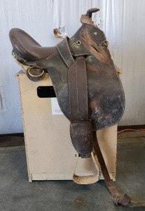 Leather Western Saddle