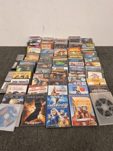 Large Variety of CDs, DVDs & Cassettes