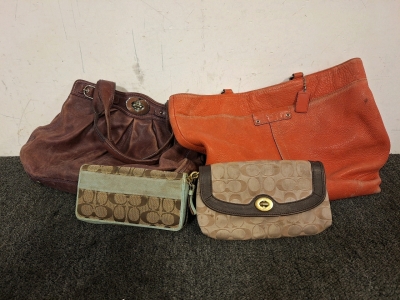 Coach Leather Purses & Small Coach Bags