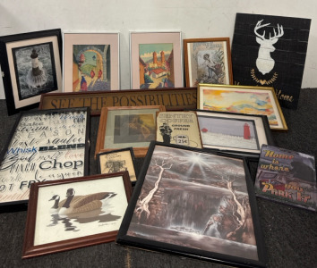 Pictures, Pictures and More Pictures to Decorate Your Space!