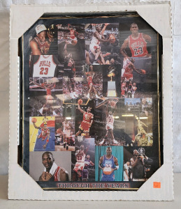 20X16 Through The Years MICHAEL JORDAN #23 Chicago Bulls Collage Wall Art Poster