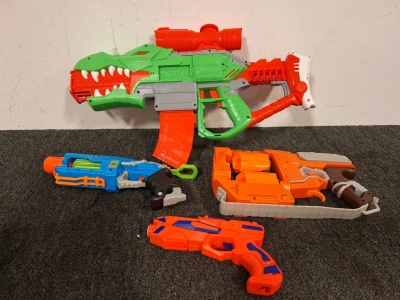 Nerf Dino Gun, Flip Fury, X-Shot & More